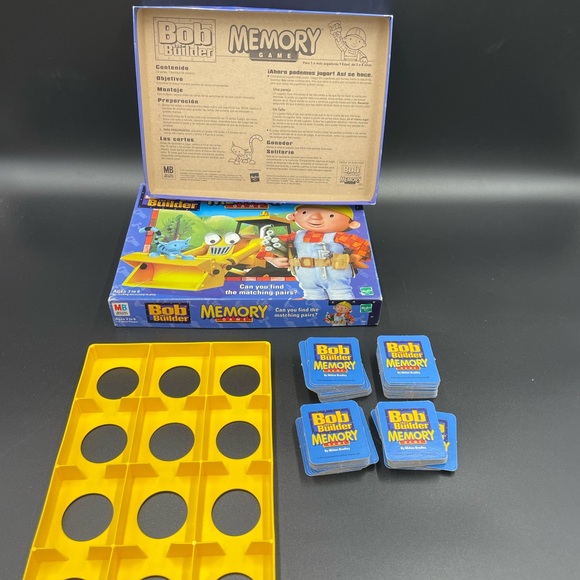 Bob the builder memory Game Matching pairs Board Game - Picture 2 of 6